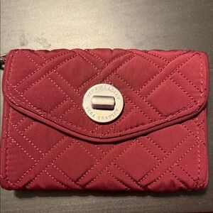 Vera Bradley Quilted Burgundy Wallet